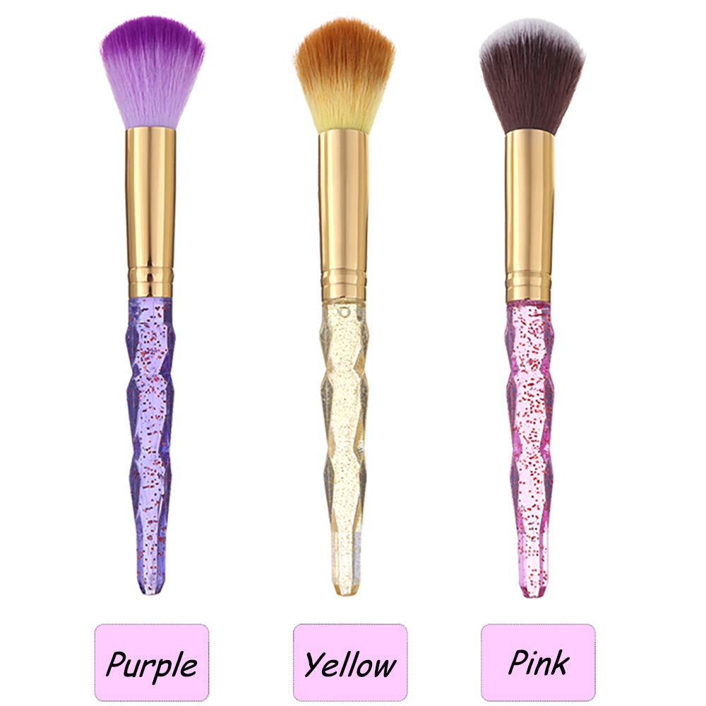 Kalolary 3 Pcs Nail Dust Brush （B）