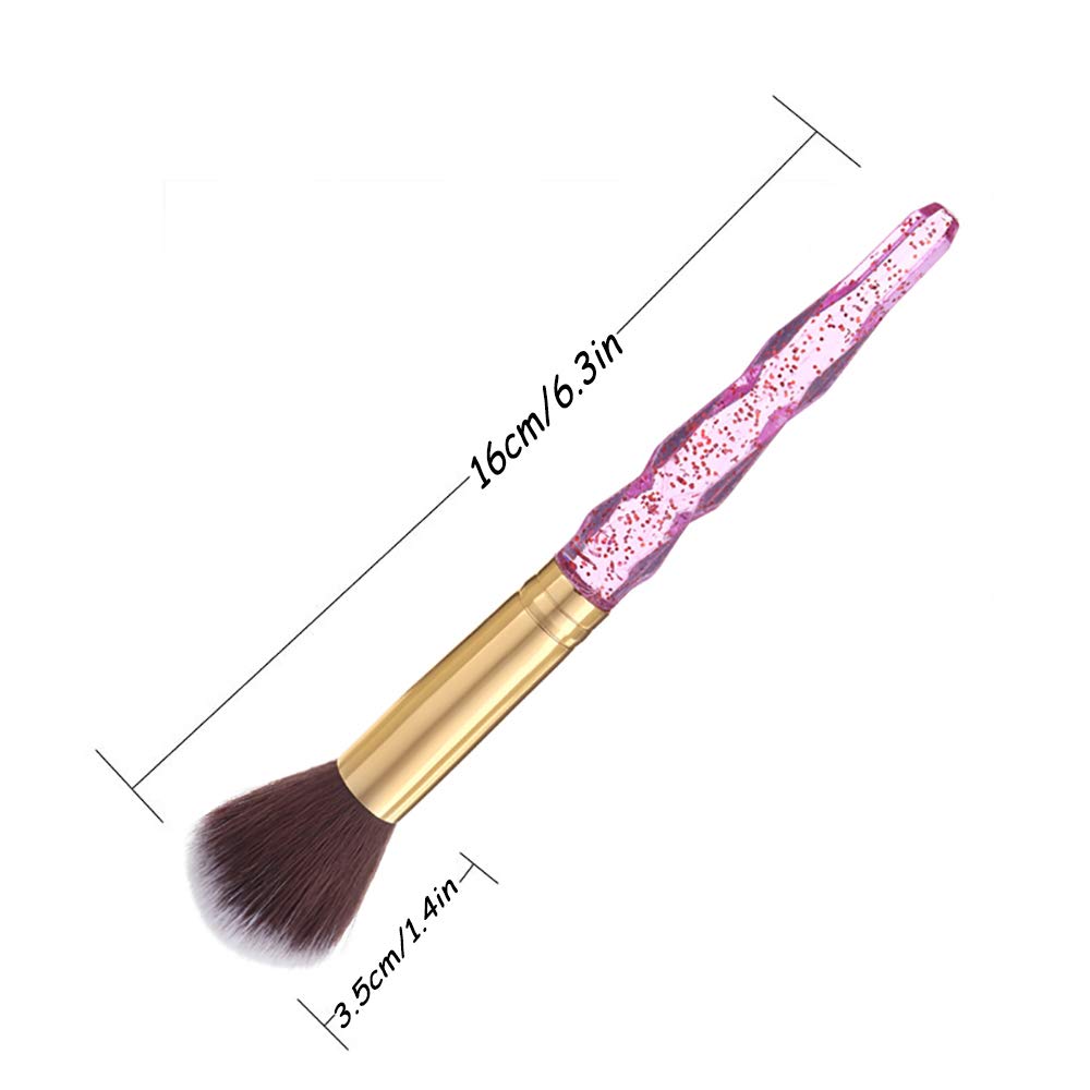 Kalolary 3 Pcs Nail Dust Brush （B）