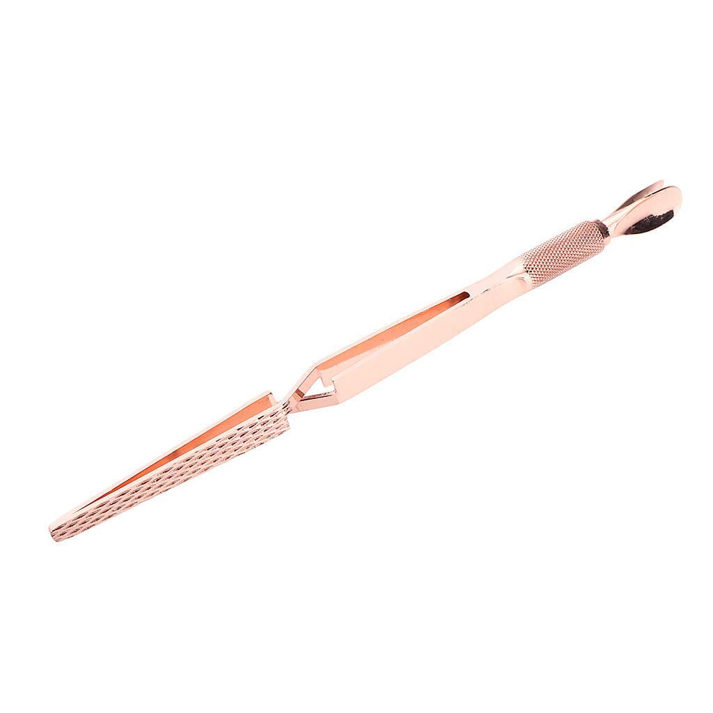 Kalolary Cuticle Cutter Pusher Stainless Steel Tweezers