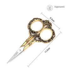 Load image into Gallery viewer, Kalolary Gold Professional Manicure Scissors
