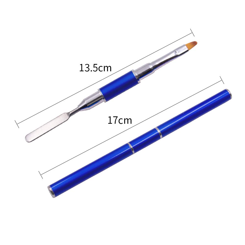 Kalolary 2Pcs Dual-Ended Polygel Nail Brush & Picker