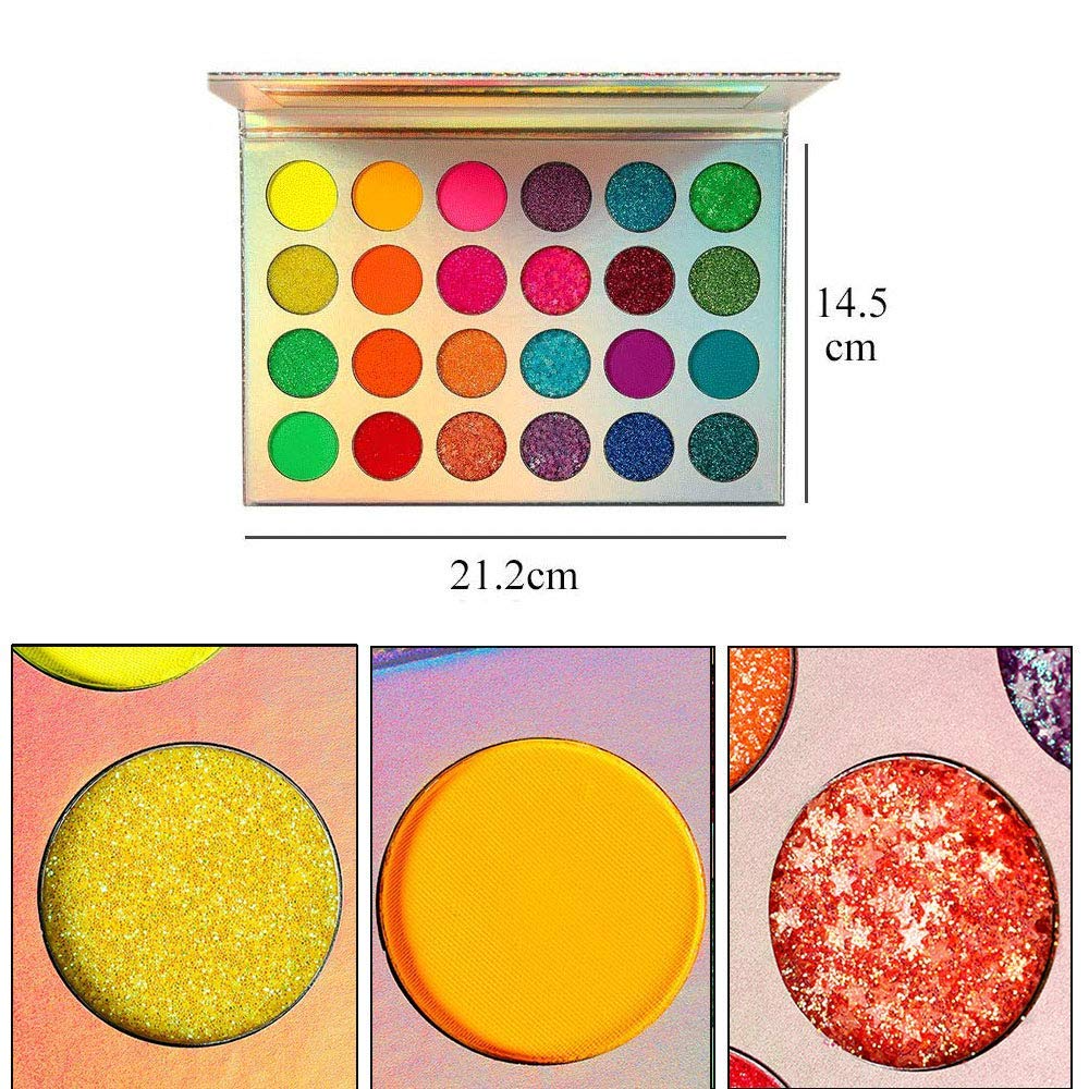 Kalolary 24 Colors High Pigmented Makeup Palette