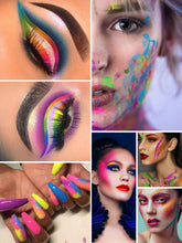 Load image into Gallery viewer, Kalolary 12 Colors Neon Pigment Eyeshadow Powder
