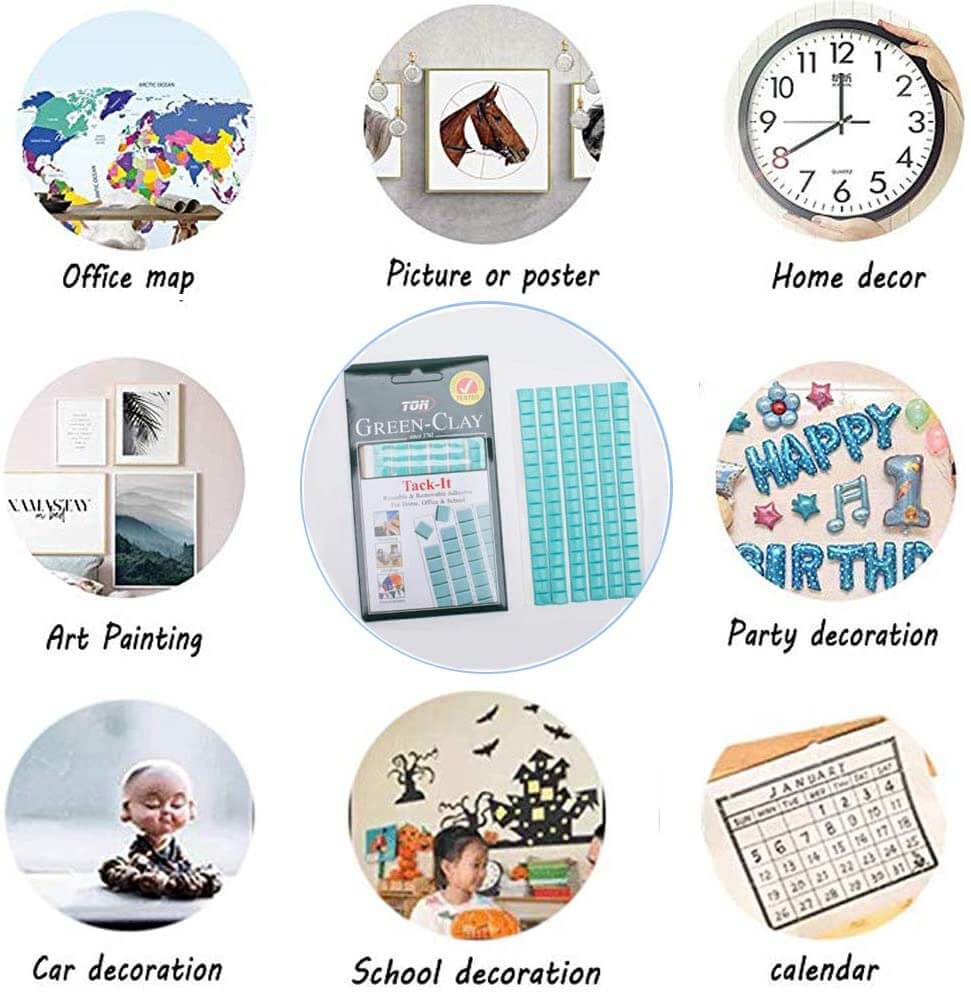 Kalolary Adhesive Poster Putty 102 Pcs
