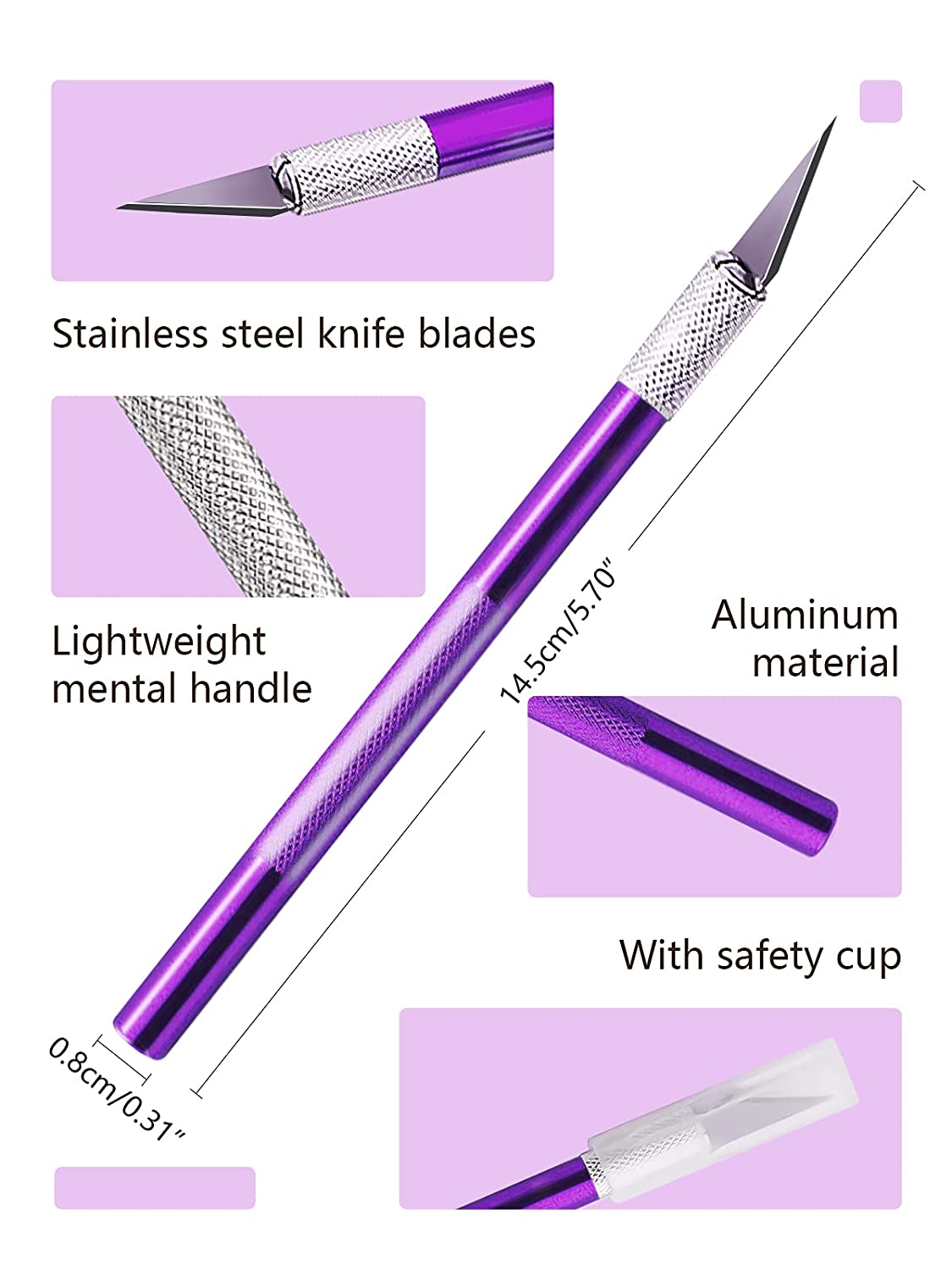 Kalolary 12 PCS French Nail Trimmer (Rainbow)