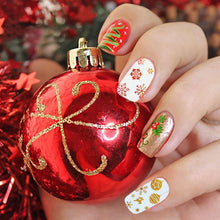 Load image into Gallery viewer, Kalolary Christmas Nail Art Stickers Decals (12 Sheet Large Size)
