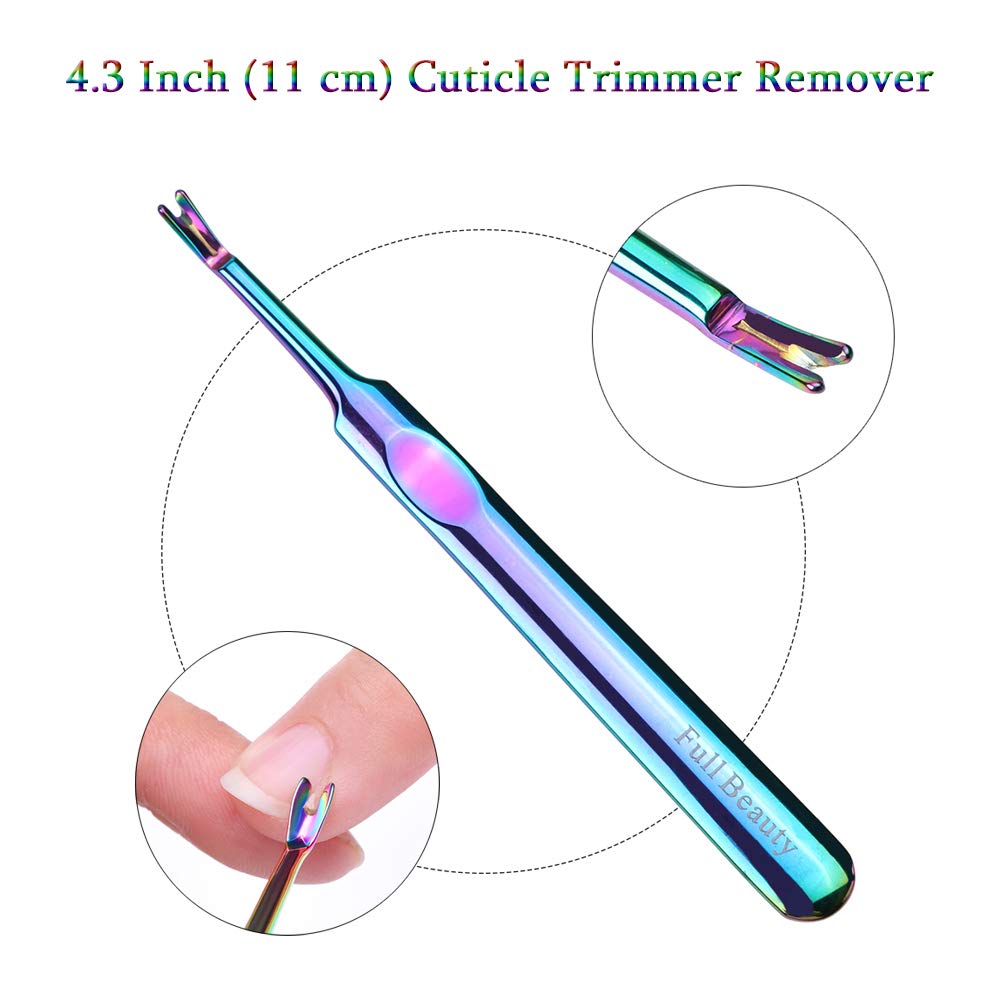 Kalolary 6 PCS Cuticle Pusher Remover Kit