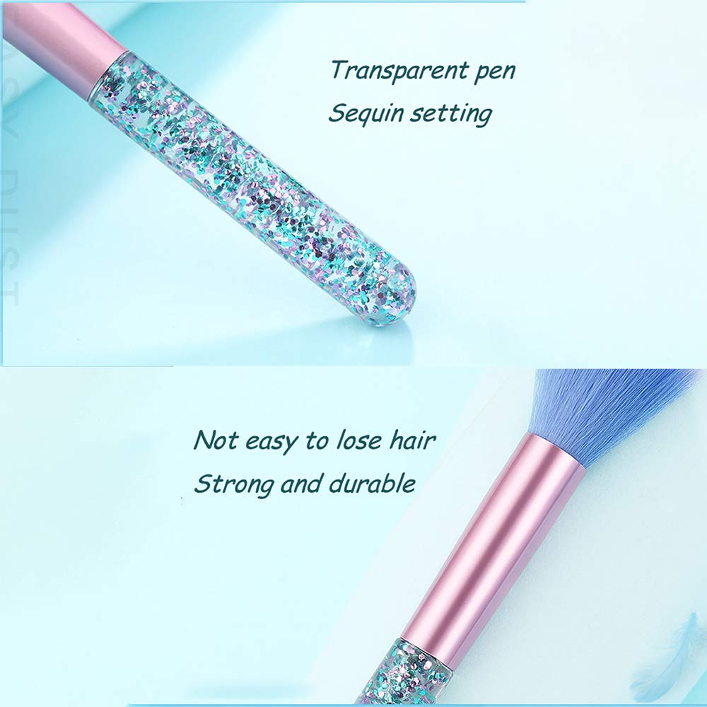 Kalolary 3 Pcs Nail Dust Brush （A）