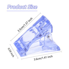Load image into Gallery viewer, Kalolary Nail Tips Clip for Quick Building Polygel 10PCS
