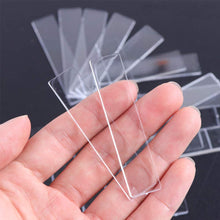 Load image into Gallery viewer, Kalolary 100PCS Transparent Nail Art Display Stand Holder with 10M Double Sided Tape

