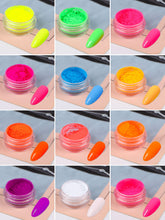 Load image into Gallery viewer, Kalolary 12 Colors Neon Pigment Eyeshadow Powder
