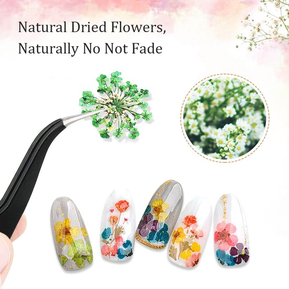 Kalolary Flowers Nail Art Decals