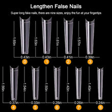 Load image into Gallery viewer, Kalolary XXL Long Coffin Nail Tips 550Pcs
