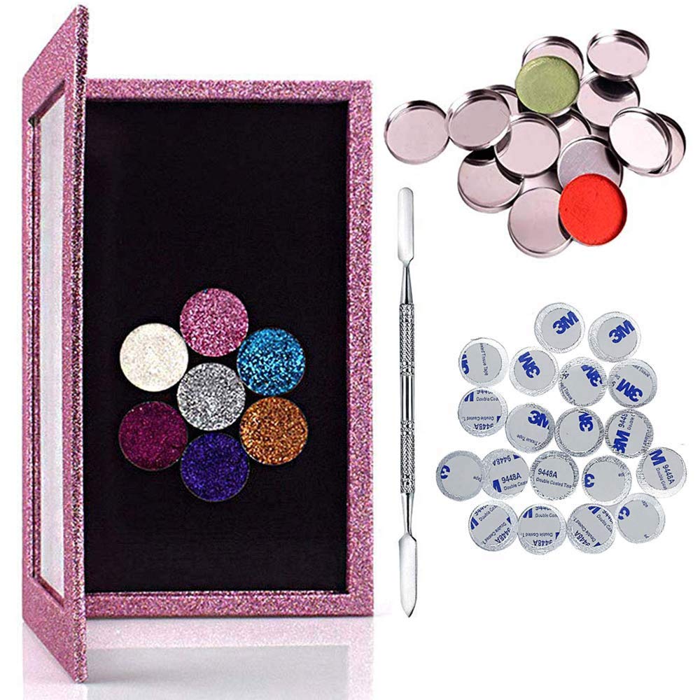 Kalolary 42PCS Professional Magnetic Palette Empty Makeup Palette Set