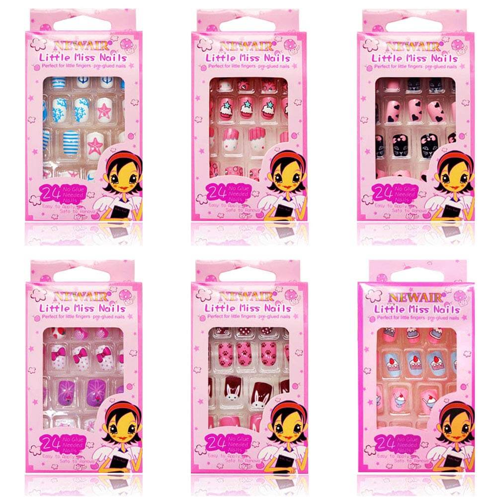 Kalolary Kids False Nail 144 PCS