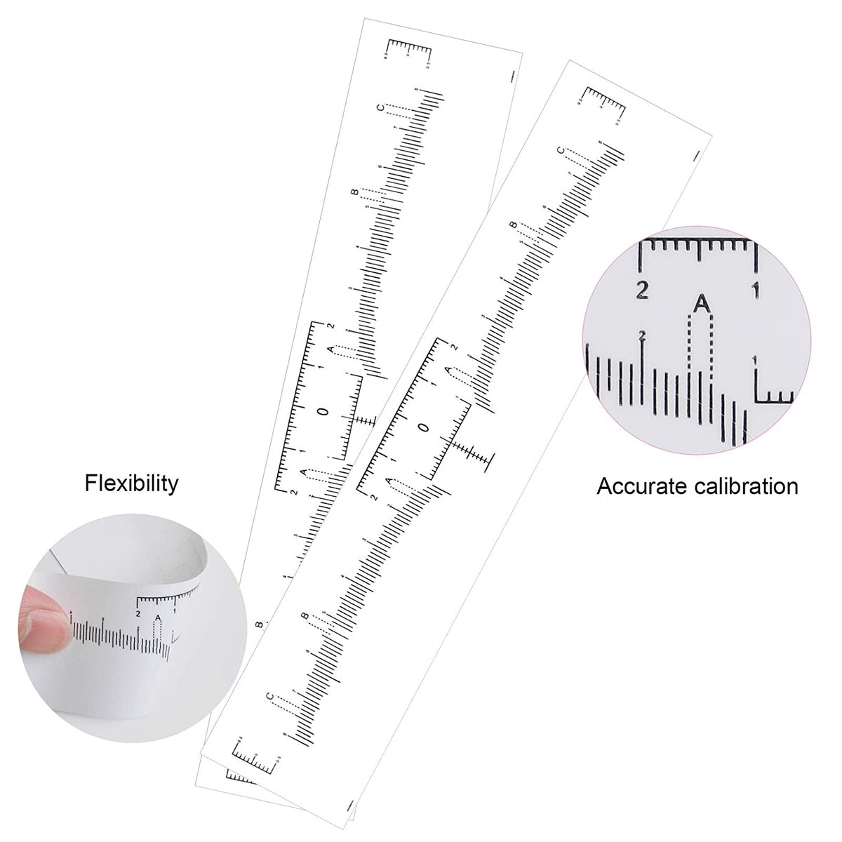 Kalolary Eyebrow Mapping String for Microblading with 100Pcs Eyebrow Ruler