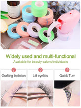 Load image into Gallery viewer, Kalolary 16 Rolls Lash Tape for Eyelash Extension with Tape Dispenser Cutter
