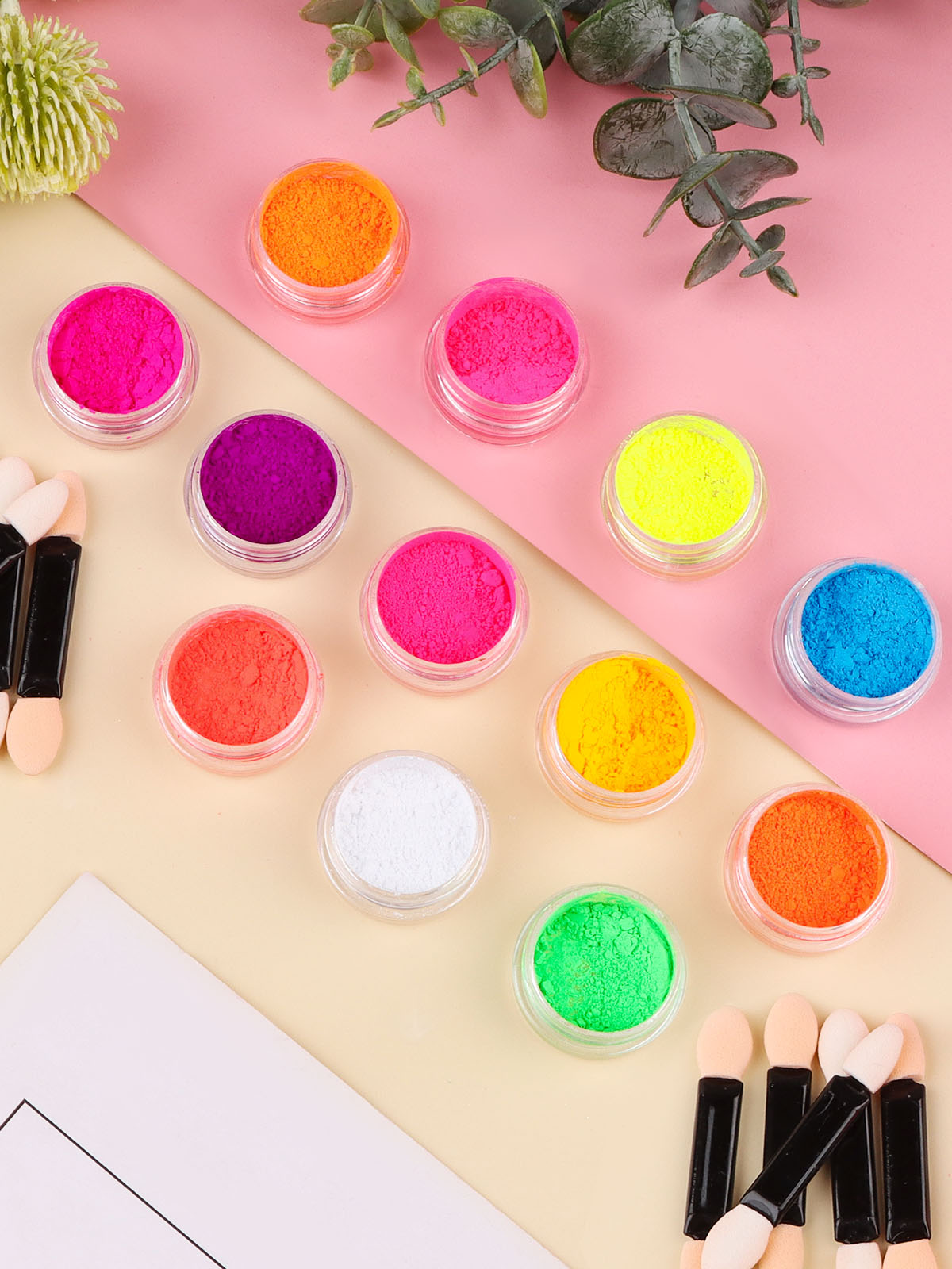 Kalolary 12 Colors Nail Powder
