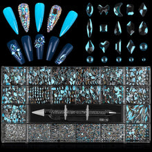 Load image into Gallery viewer, Kalolary Aurora Professional Nail Rhinestones Kit
