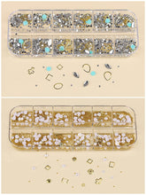 Load image into Gallery viewer, Kalolary 3D Mix-shape Nail Art Diamonds 6 Boxes
