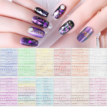 Load image into Gallery viewer, Kalolary Letters Nail Art Stickers 12 Sheets
